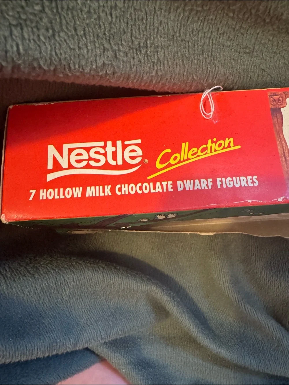 90s Nestle Seven Dwarfs Snow White Box of Hollow Milk Chocolate Figures